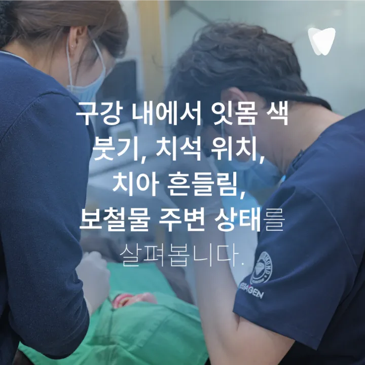 이미지 카드 · 양치할 때 잇몸에서 피가 나는 이유와 확인할 점