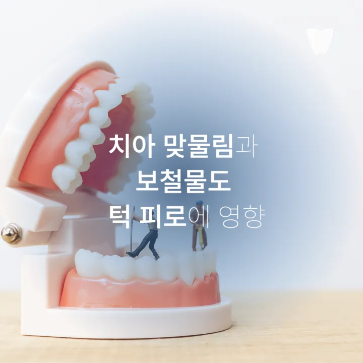 이미지 카드 · 아침에 턱이 뻐근한 이유, 이갈이와 턱관절 신호일까요?