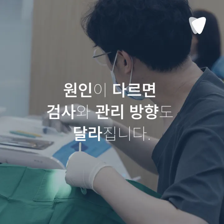 이미지 카드 · 치아가 흔들리는 느낌이 들 때 잇몸부터 봐야 하는 이유